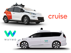 Cruise, Waymo Get Permit to launch Self-Driving Rides in California
