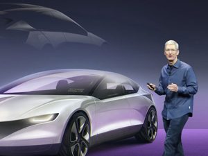 Apple self driving EV