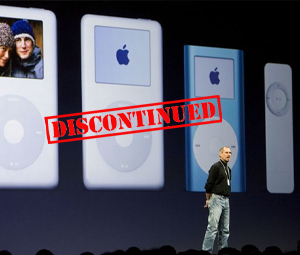 Apple discontinues iPod