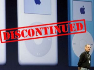 Apple discontinues iPod