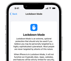 Apple's Lockdown Mode