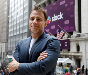 Slack CEO stepping down