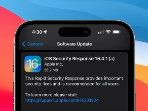 Apple Released Its First-Ever Rapid Security Response Update for iPhone, iPad, and Mac