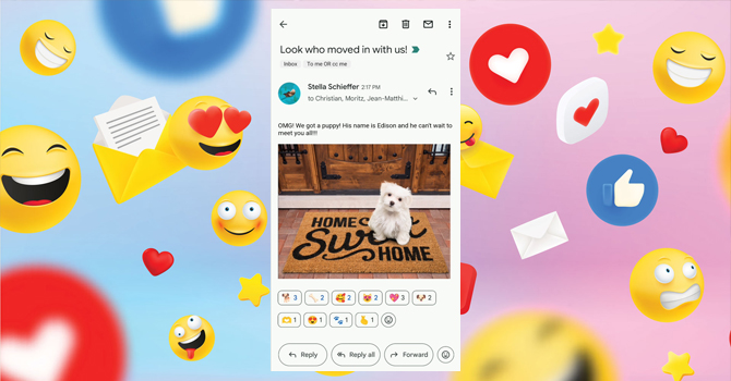 Google to Introduce Emoji Reactions Feature for Gmail on Android and iOS