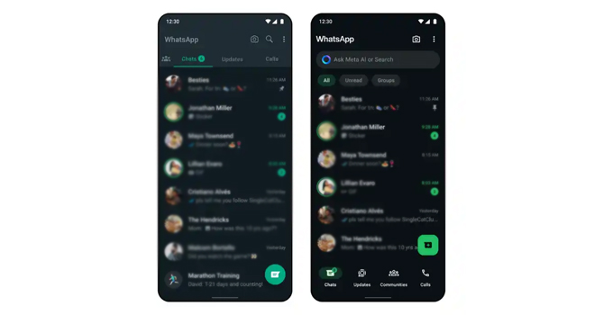 WhatsApp Deeper Dark Mode