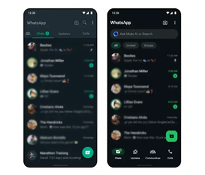 WhatsApp Deeper Dark Mode