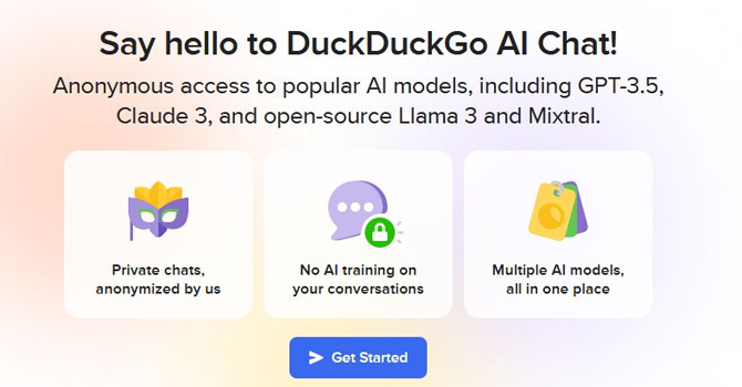 DuckDuckGo AI Chat