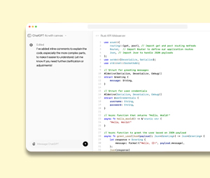 ChatGPT's Unveils New 'Canvas' Interface