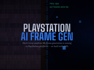 PlayStation AI Frame Generation