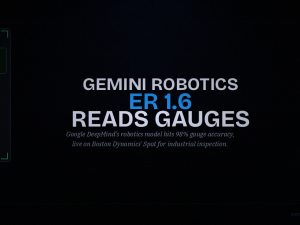 Gemini Robotics-ER 1.6: 98% Accurate AI for Industrial Robot Inspections