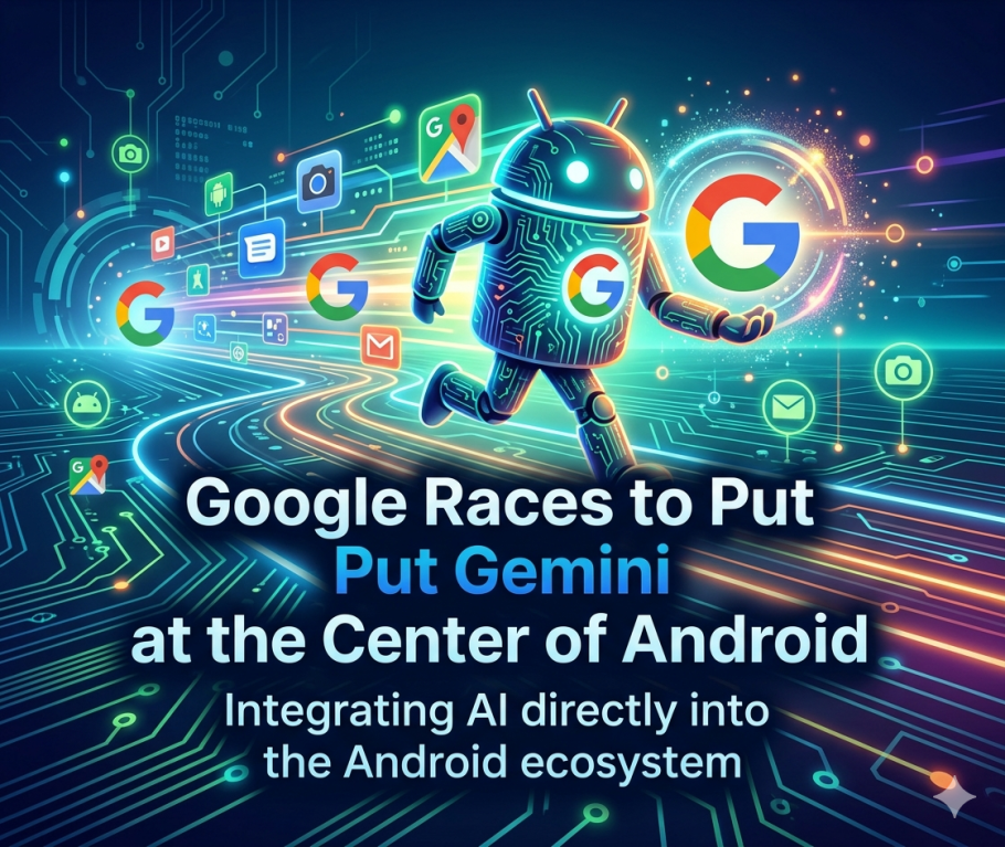 Google Races to Put Gemini at the Center of Android