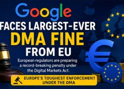Google Faces Largest Ever DMA Fine From EU