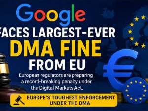Google Faces Largest Ever DMA Fine From EU