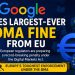 Google Faces Largest Ever DMA Fine From EU