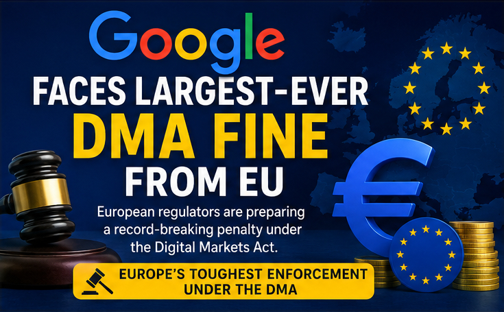 Google Faces Largest Ever DMA Fine From EU