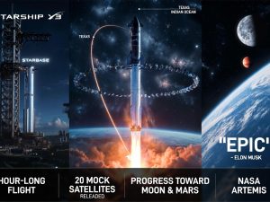 SpaceX Starship V3 Launch Marks Major Step Toward Moon Missions and Future Space Travel