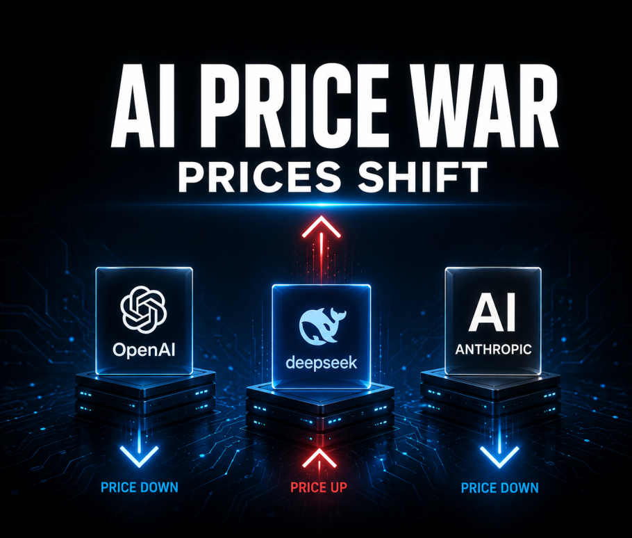 AI Pricing OpenAI & Anthropic Cut Prices as DeepSeek Rises