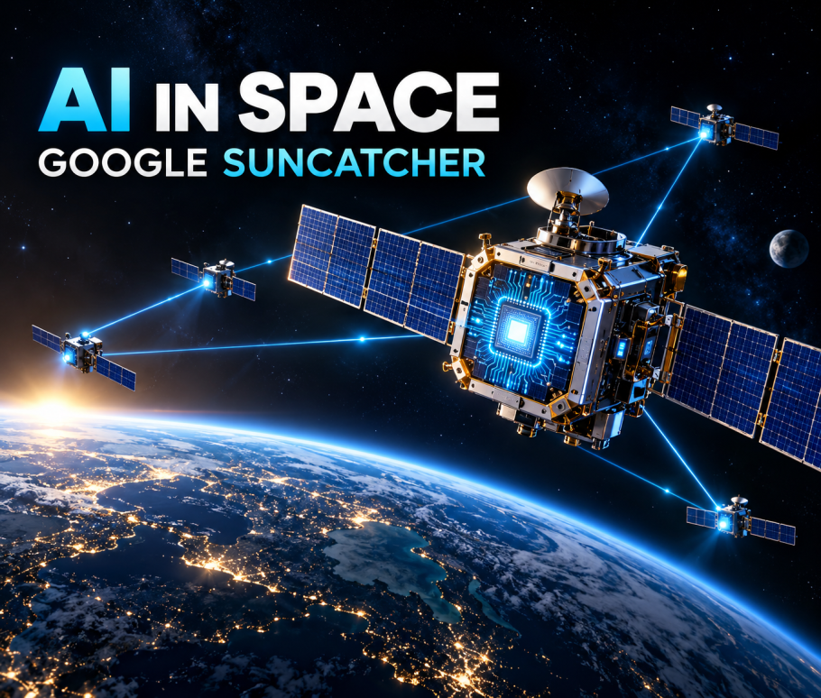 Google Sends AI Chips Into Space as Project Suncatcher