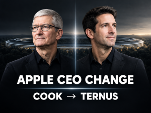 Tim Cook Steps Down as Apple CEO