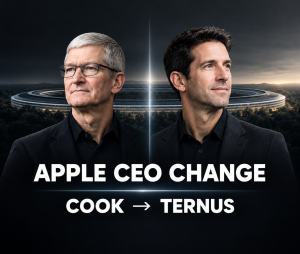 Tim Cook Steps Down as Apple CEO