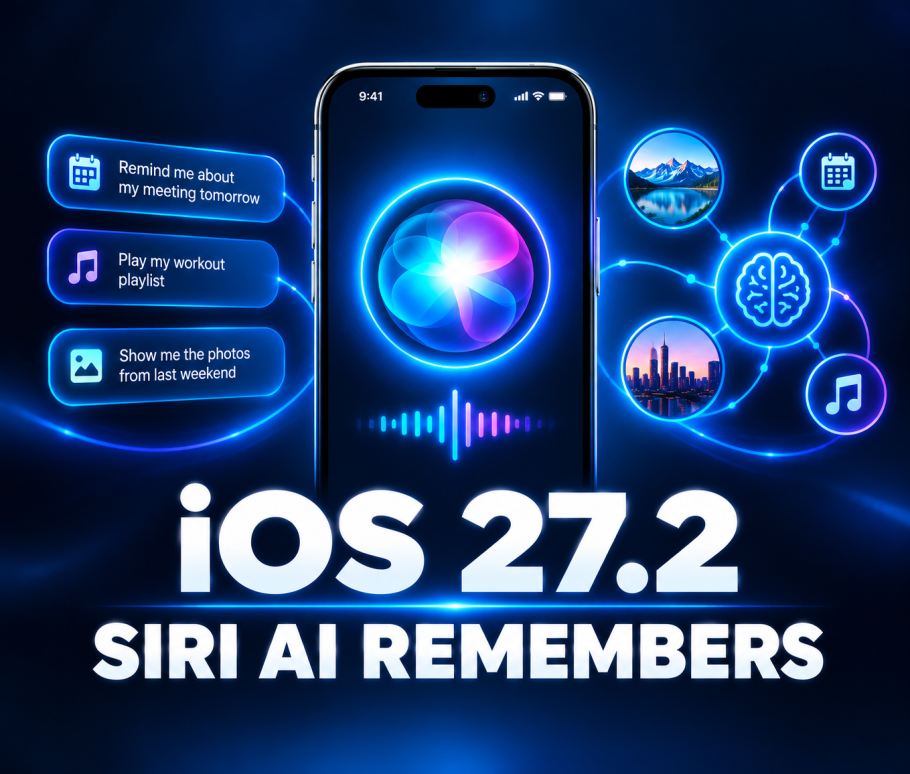 iOS 27.2 Update Adds Siri AI Memory and 5 Languages